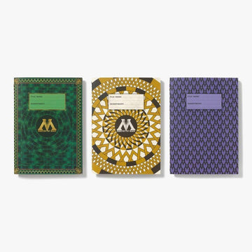 Set 3 carnets Ministère de la Magie