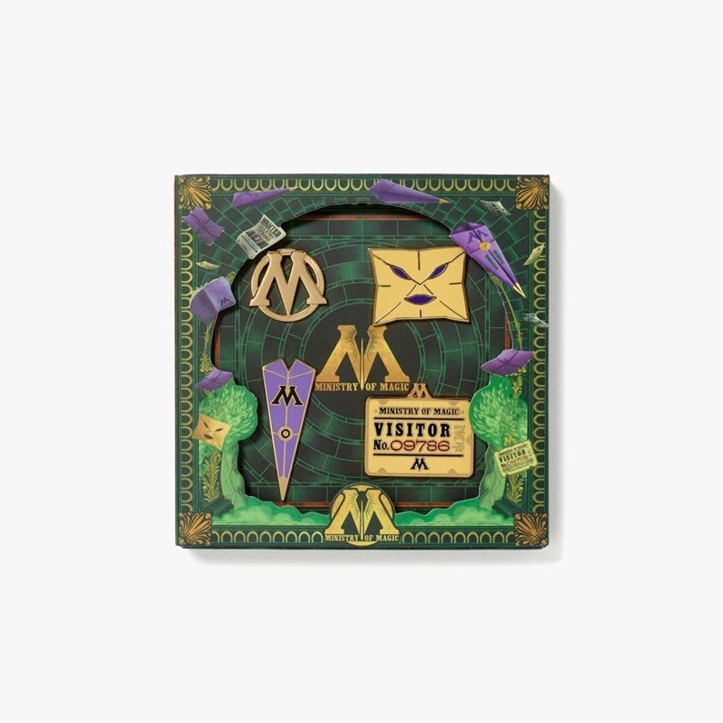 Set 4 pin's Ministère de la Magie - La Muchette