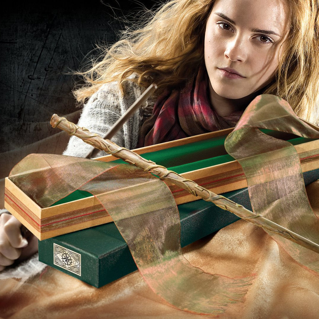 Baguette Magique Officielle Hermione Granger - Harry Potter Avec Coffret Cadeau Noble Collection