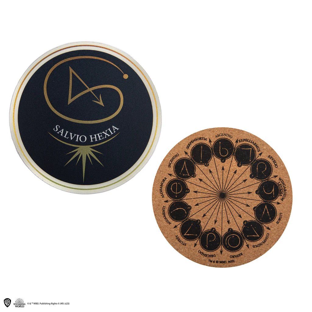 Lot de 4 sous - verre - Enchantements - La Muchette