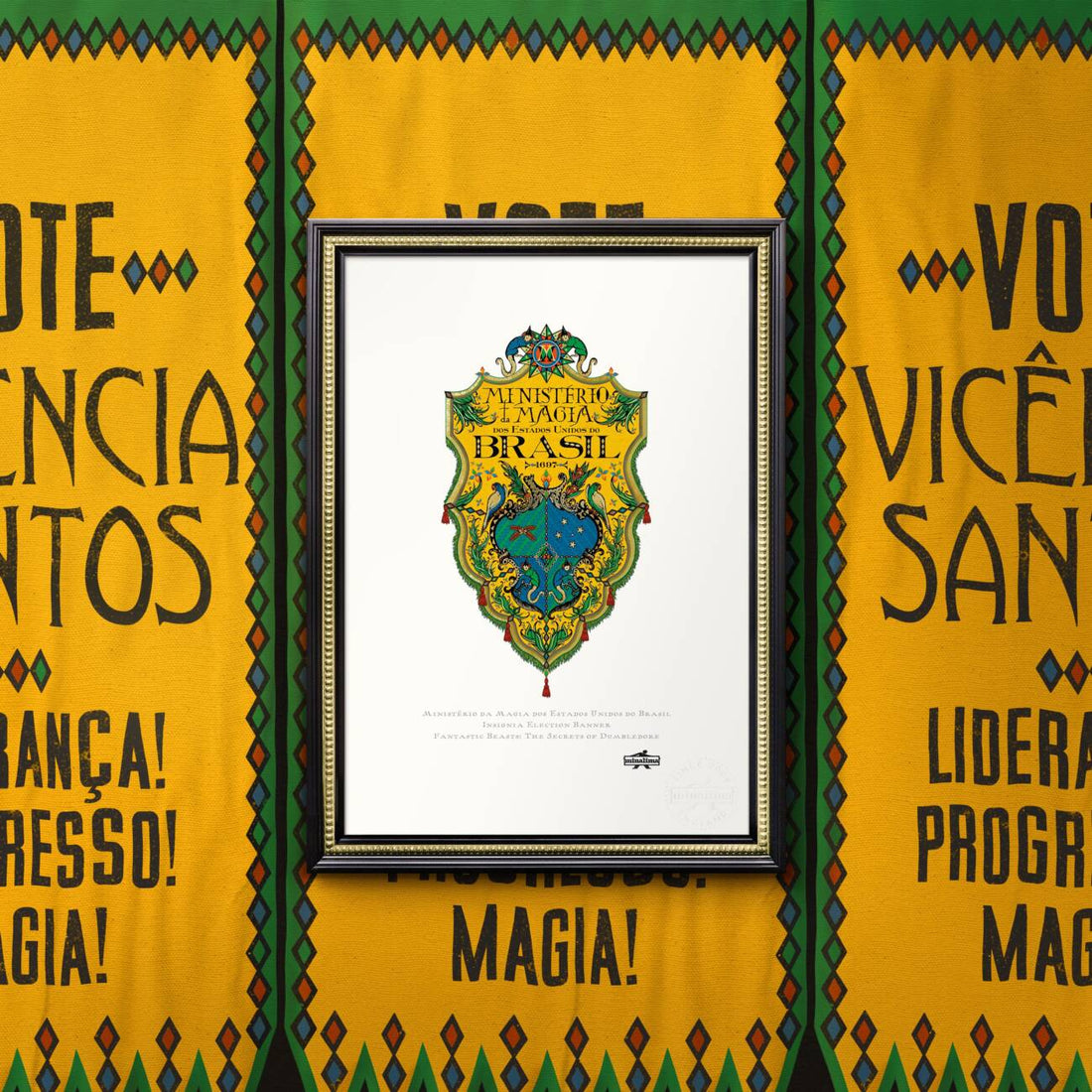 Art print - Ministère de la magie du Brésil - La Muchette