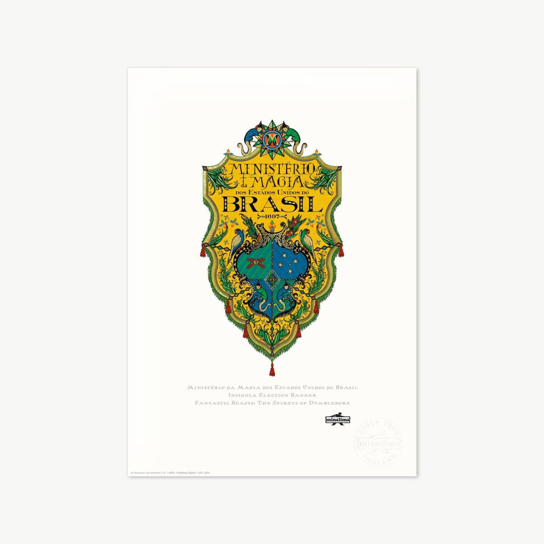 Art print - Ministère de la magie du Brésil - La Muchette