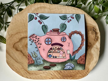 Carte postale - Théière Axolotl MABO