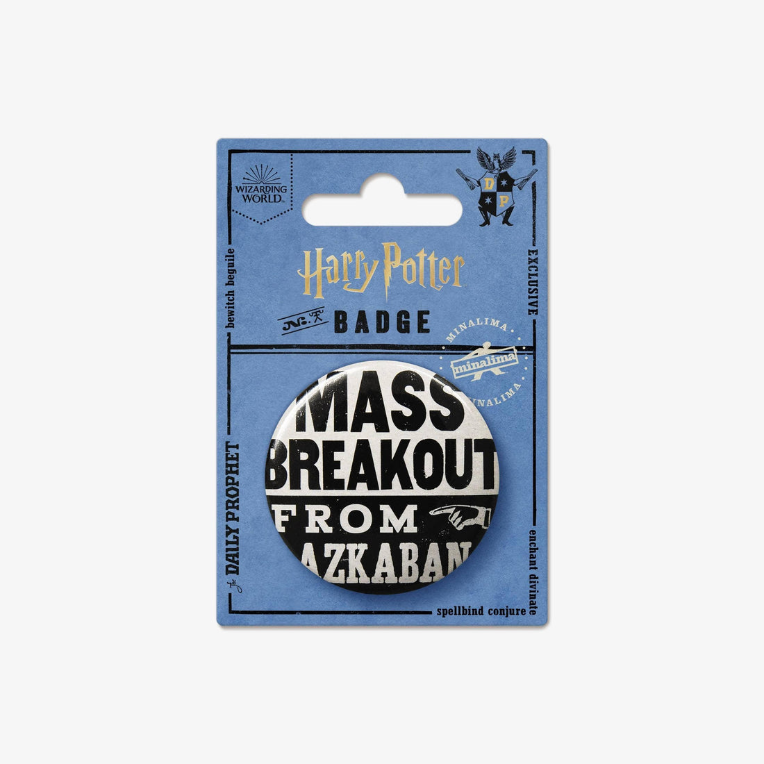 Badge Gazette du Sorcier Harry Potter - Azkaban - La Muchette