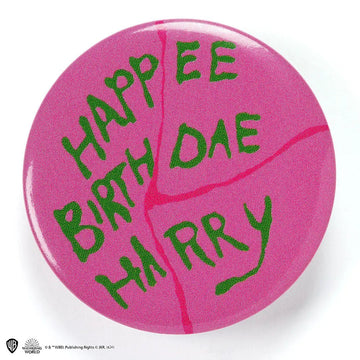 Badge Gâteau Happee Birthdae - La Muchette