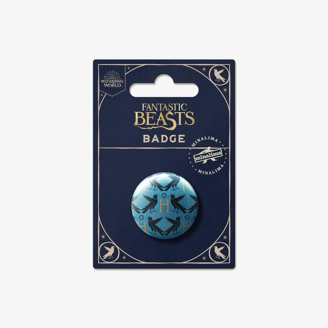 Badge motif Serdaigle - Les Animaux Fantastiques - La Muchette