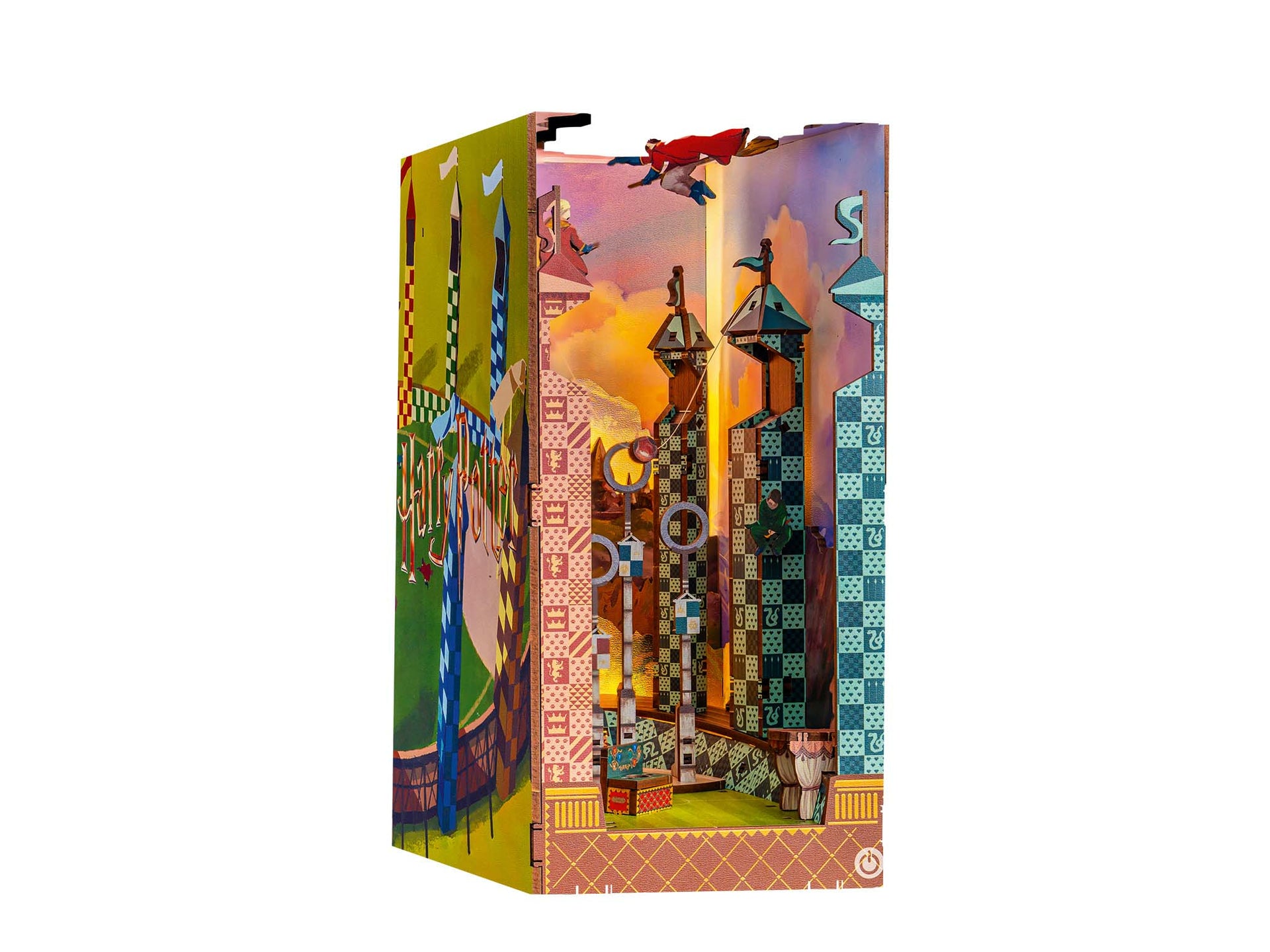 Book Nook Terrain de Quidditch 23 cm - La Muchette