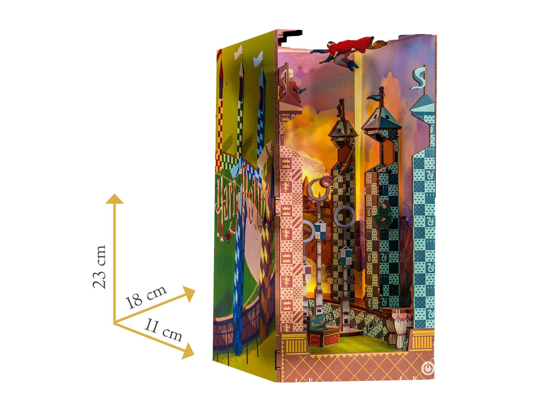 Book Nook Terrain de Quidditch 23 cm - La Muchette