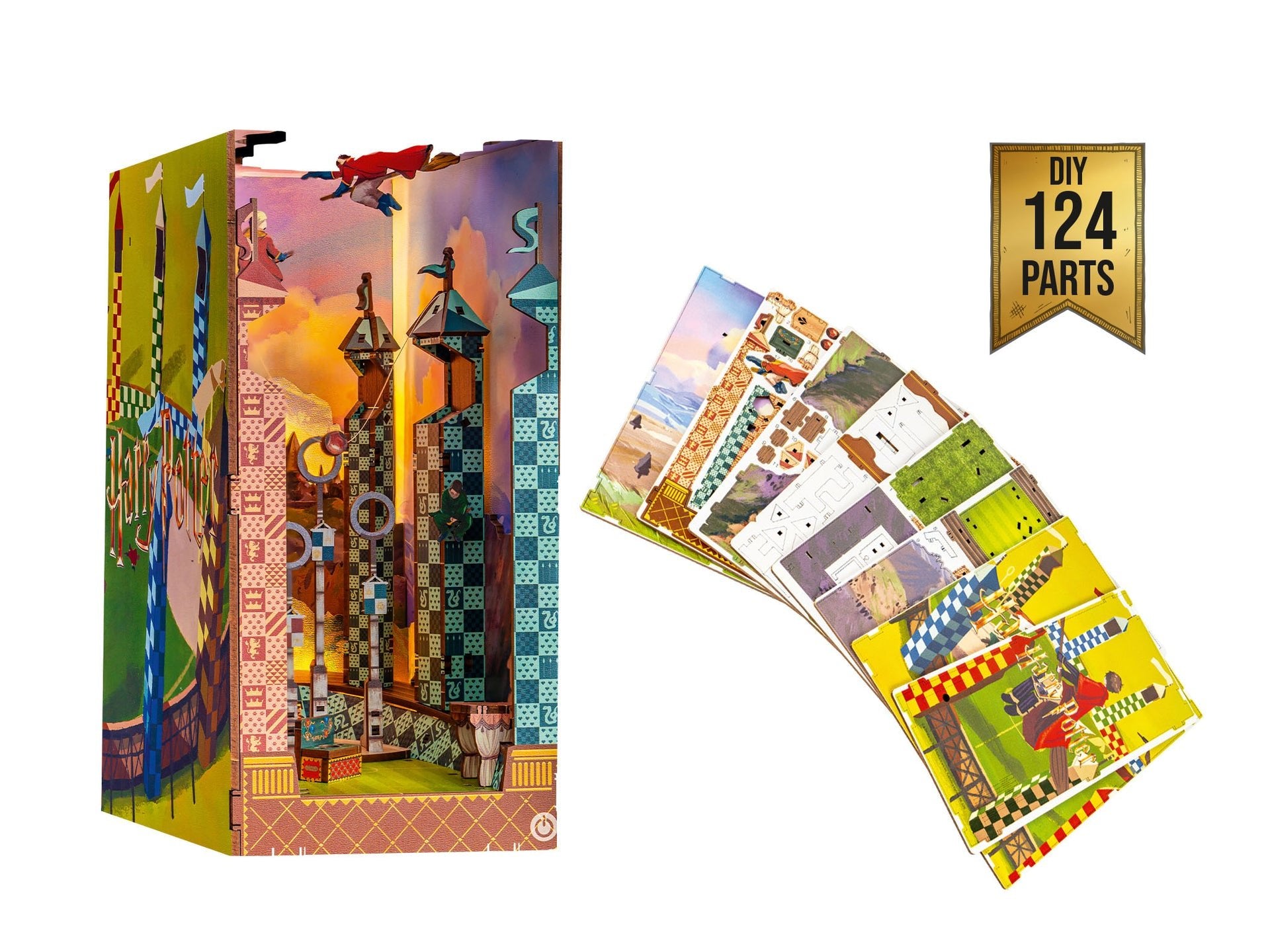 Book Nook Terrain de Quidditch 23 cm - La Muchette