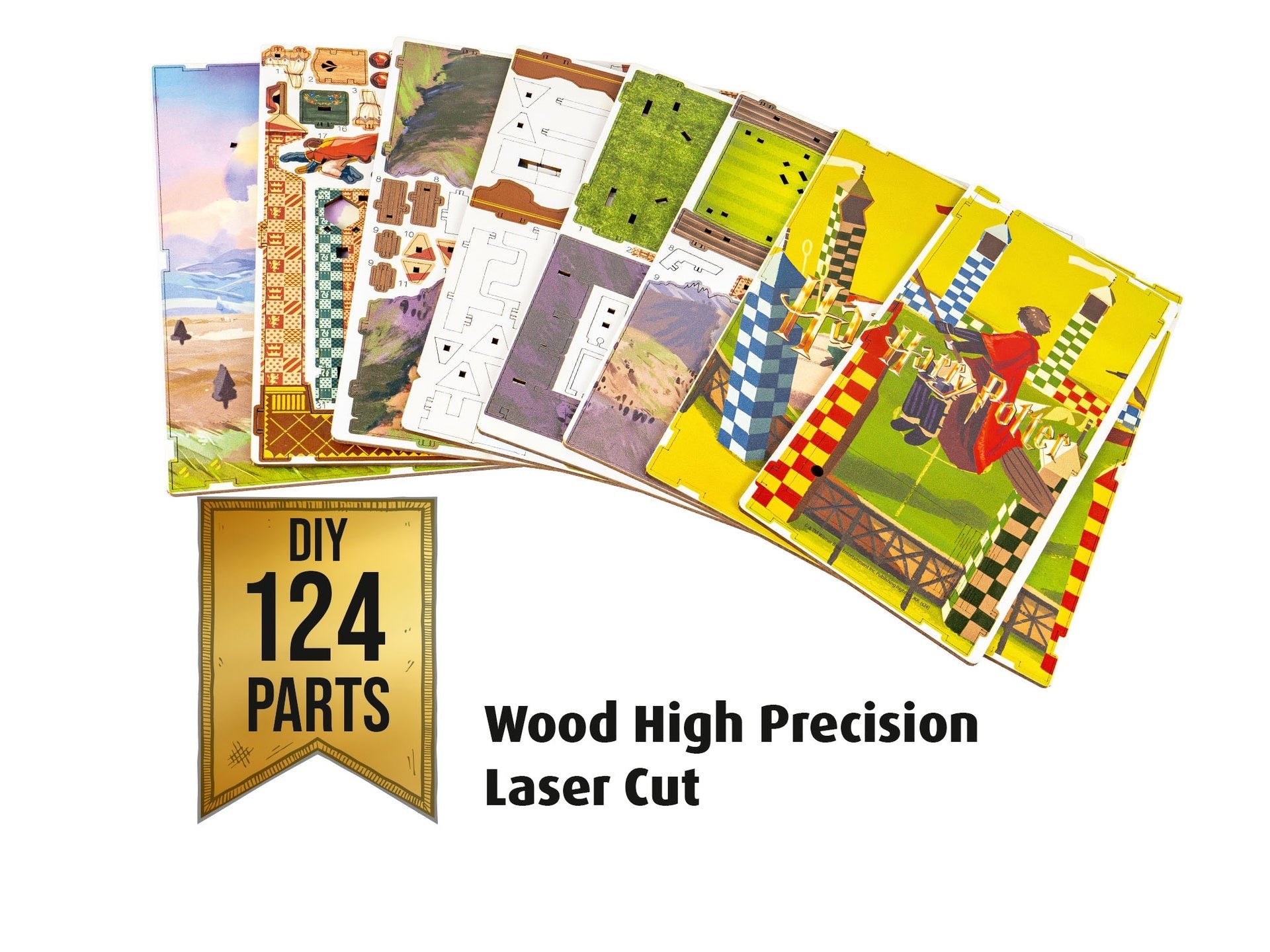 Book Nook Terrain de Quidditch 23 cm - La Muchette