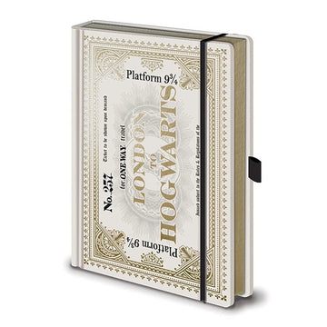 Carnet de notes Premium A5 Hogwarts Express Ticket