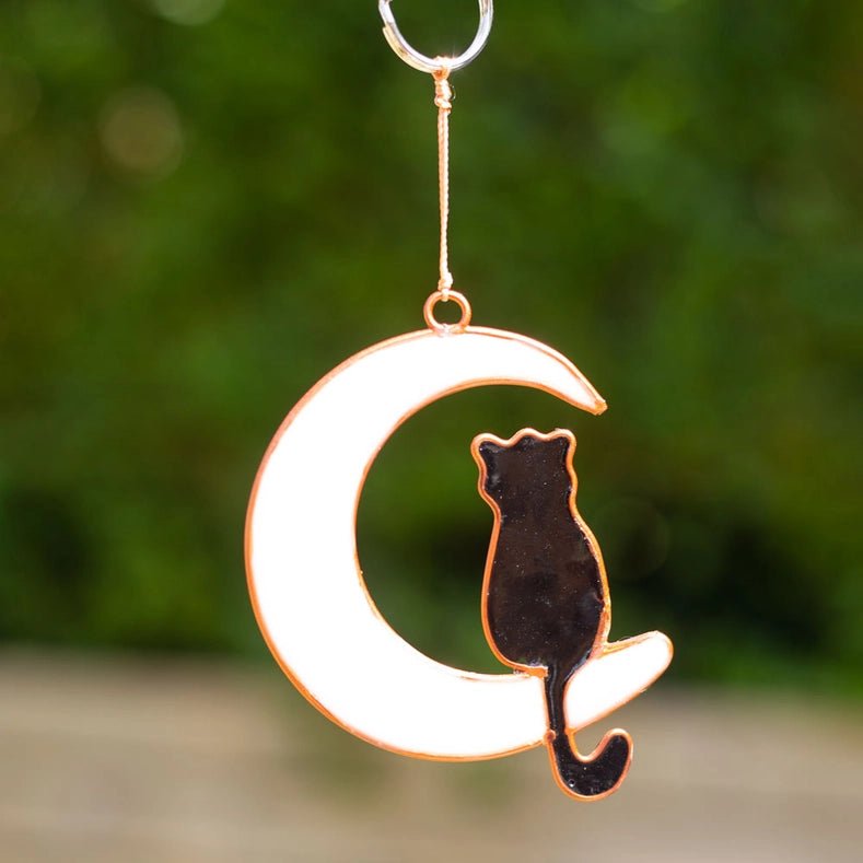 Suspension Chat et Lune - La Muchette