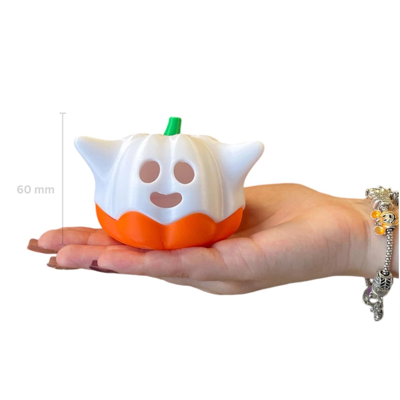 Citrouille fantôme LED