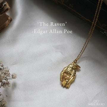 Collier Corbeau - Edgar Allan Poe