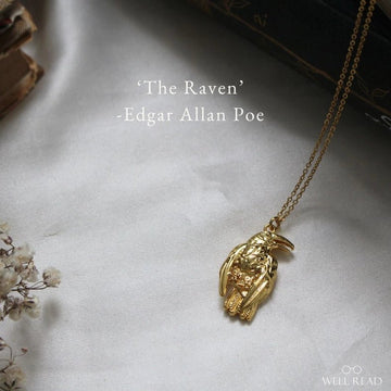 Collier Corbeau - Edgar Allan Poe - La Muchette