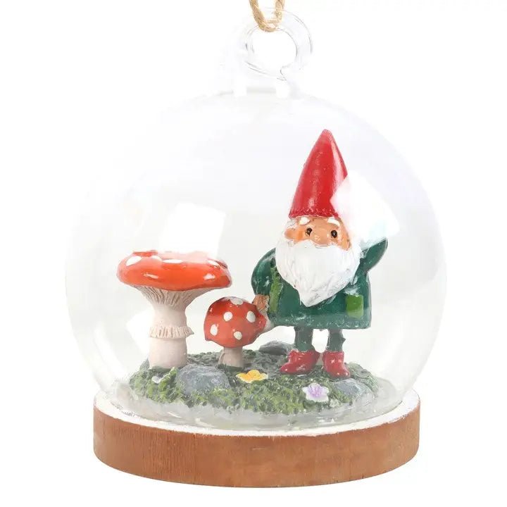 Boule en verre - Gnome - La Muchette