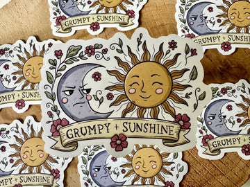 Sticker - Grumpy Sunshine