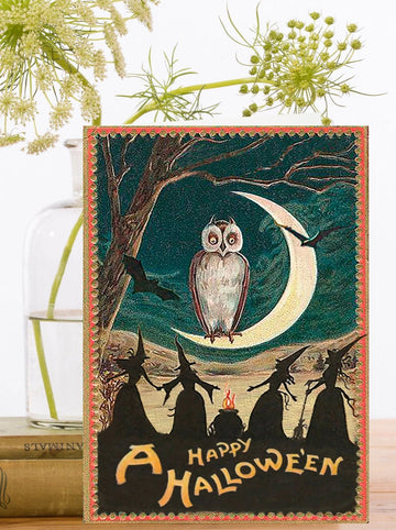 Carte de Halloween - A Happy Halloween - La Muchette