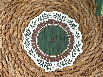 Sticker Porte de Hobbit - La Muchette