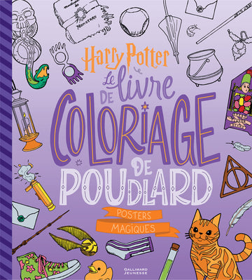 Le livre de coloriage de Poudlard - Posters magiques