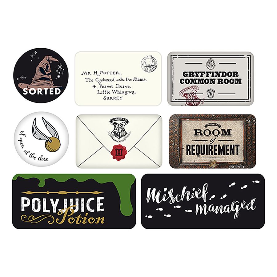 Magnet Epoxy set de 8 Harry Potter - La Muchette