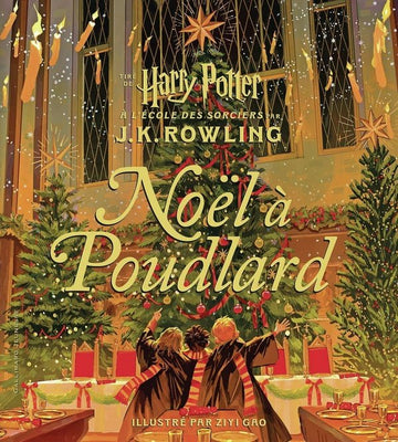 Noël à Poudlard - Illustré par Ziyi Gao - La Muchette
