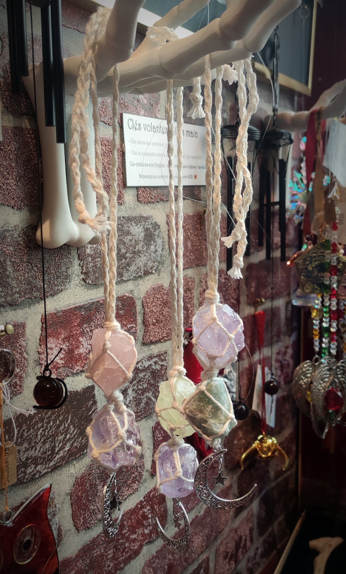 Suspensions de pierres naturelles - La Muchette