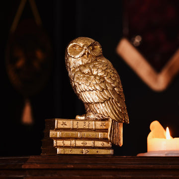 Statuette dorée Hedwige - La Muchette