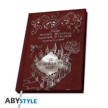 Cahier A5 Carte du Maraudeur - La Muchette