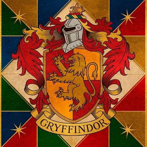 Carte 2 volets Gryffondor Crest - La Muchette