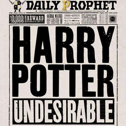 Carte de voeux - Daily Prophet - Harry Potter Undesirable No - 1 - La Muchette