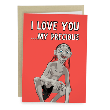 Carte "I love you my precious" - La Muchette