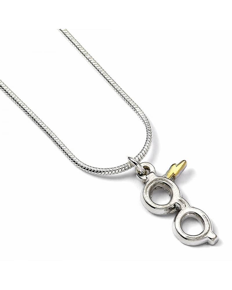 Collier Éclair et Lunettes - Harry Potter - La Muchette