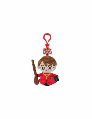 Porte-clés peluche - Harry Potter en tenue de Quidditch - La Muchette