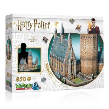 Poudlard - Grande salle - puzzle 3D Wrebbit - La Muchette
