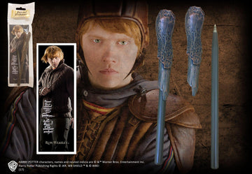 Stylo baguette & Marque-page Ron Weasley - La Muchette