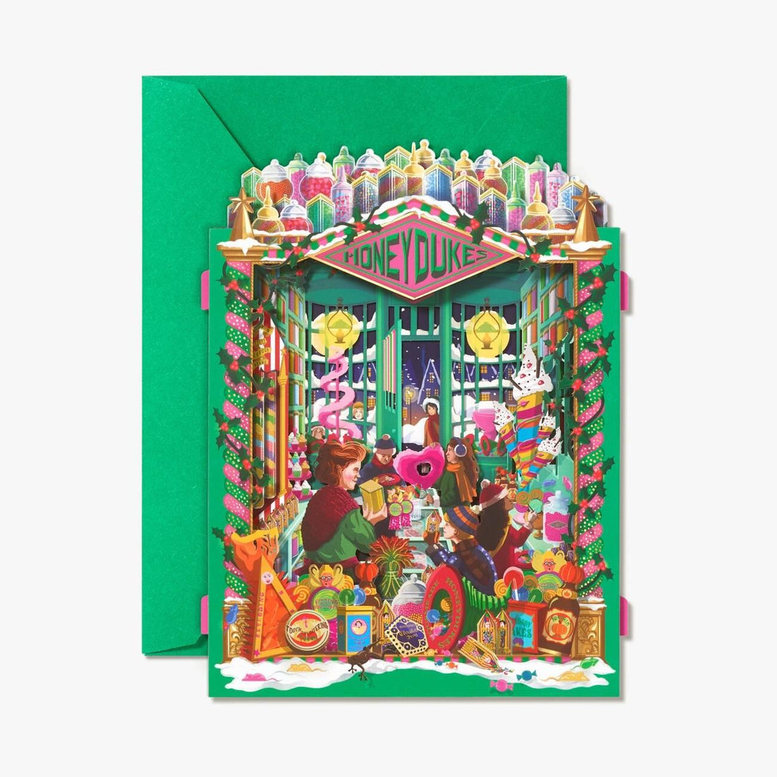 Carte 3D Honeydukes - Harry Potter par MinaLima