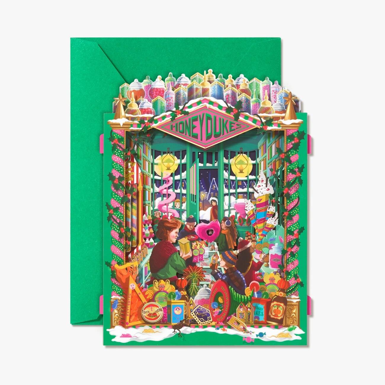 Carte 3D Honeydukes - Harry Potter par MinaLima