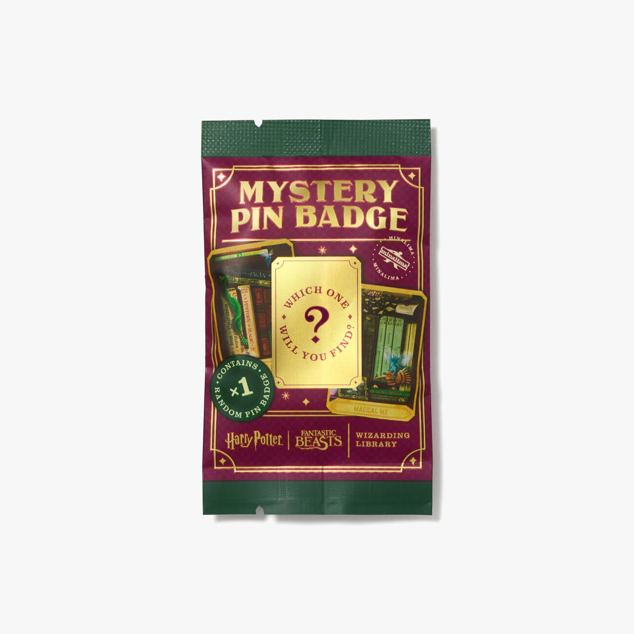 Pin's mystère - Série 01 - Bibliothèque des Sorciers