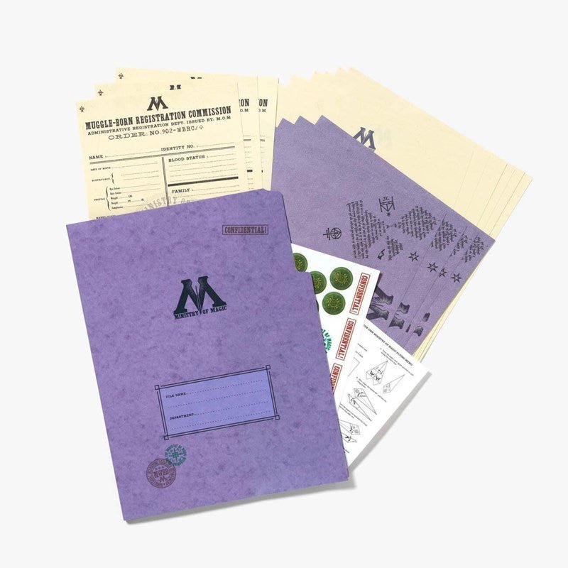 Set de papeterie Ministère de la Magie - La Muchette