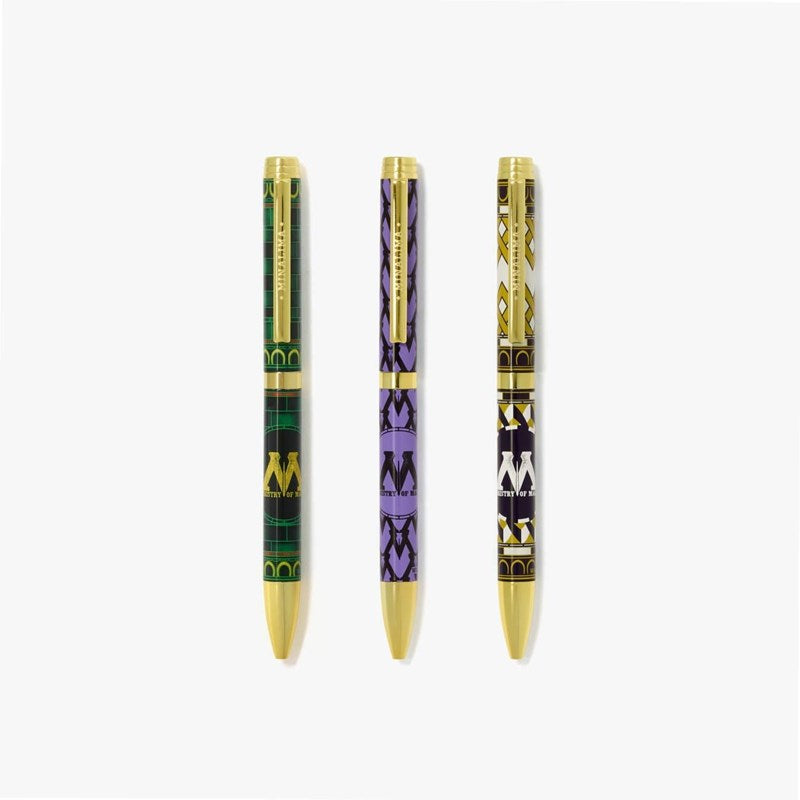 Set 3 stylos Ministère de la Magie