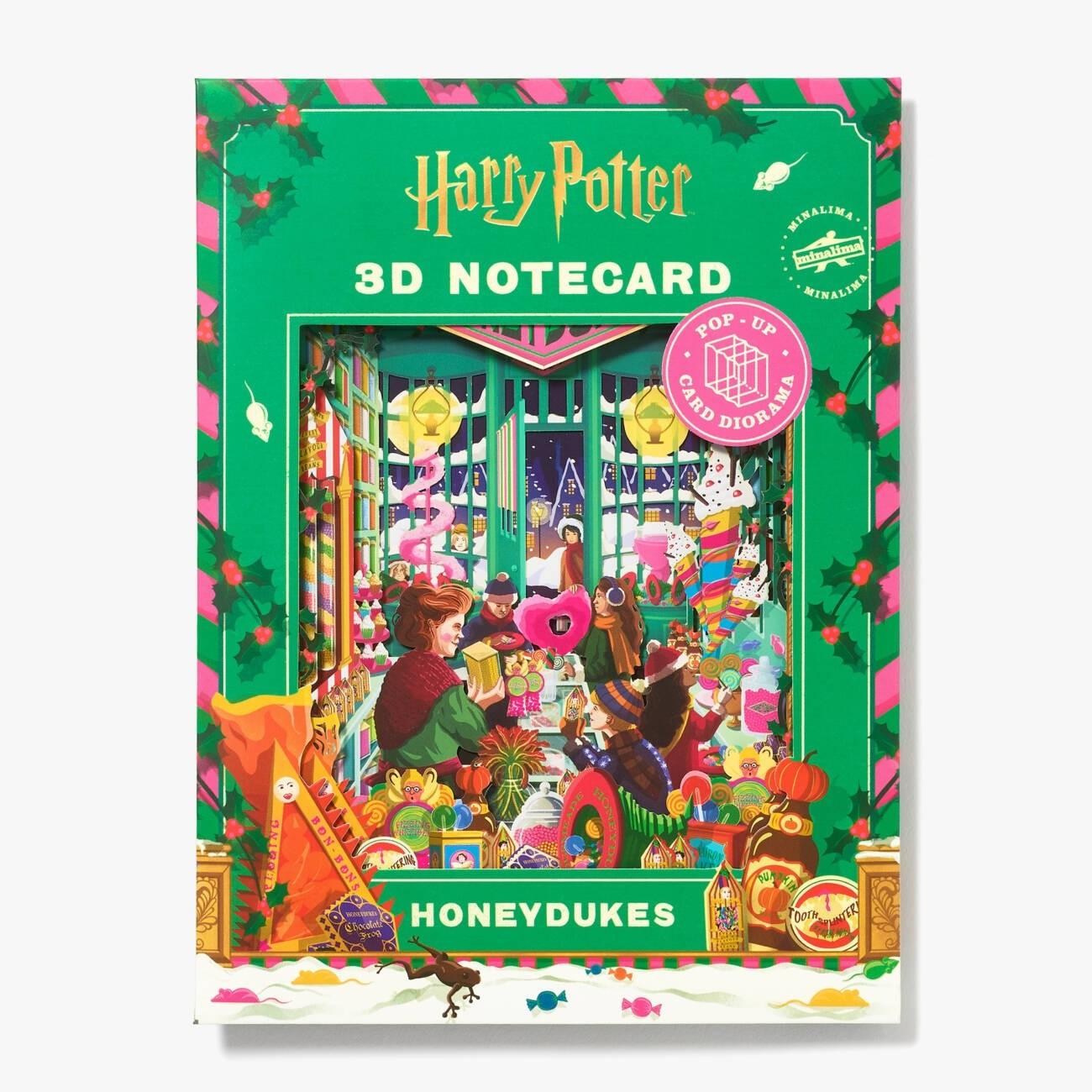 Carte 3D Honeydukes - Harry Potter par MinaLima