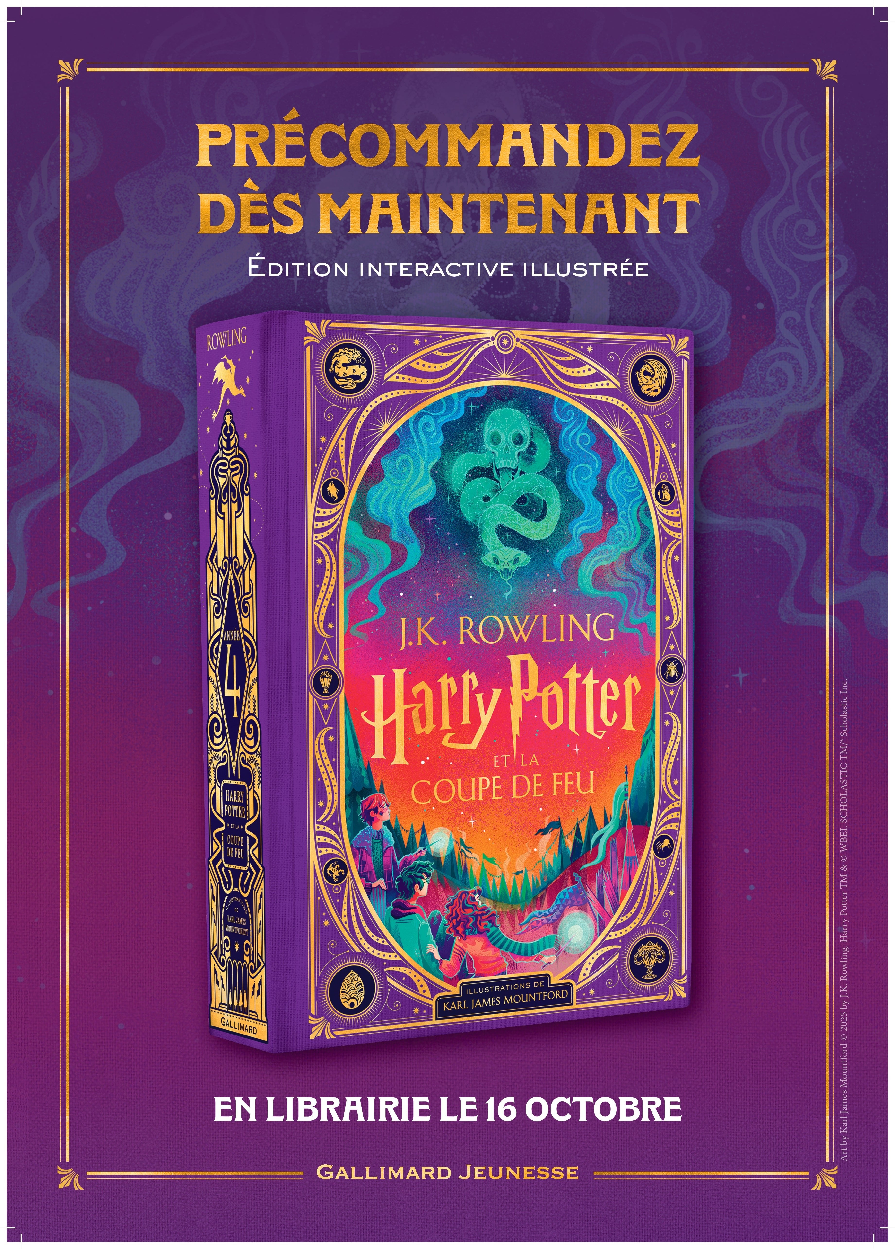 Harry Potter et la Coupe de Feu : l'édition illustrée interactive - La Muchette