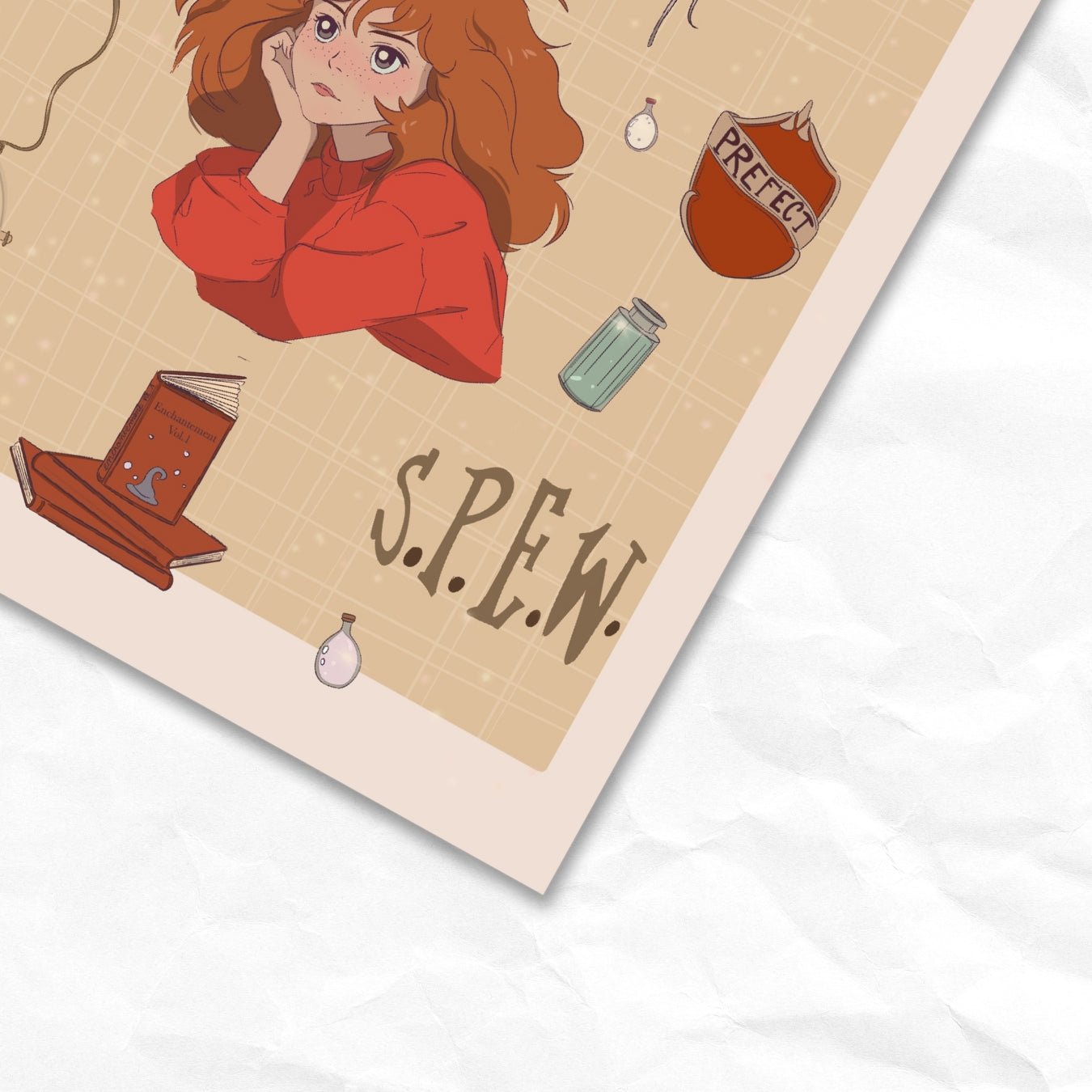 Pack illustration + Sticker - Miss je sais tout - La Muchette