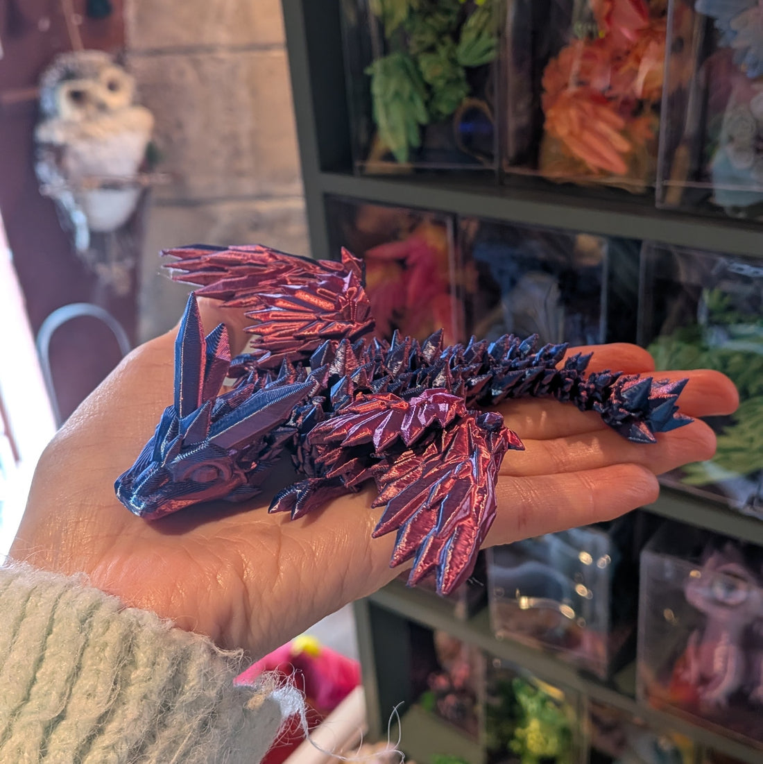 Dragon Ailé 3D - 17cm