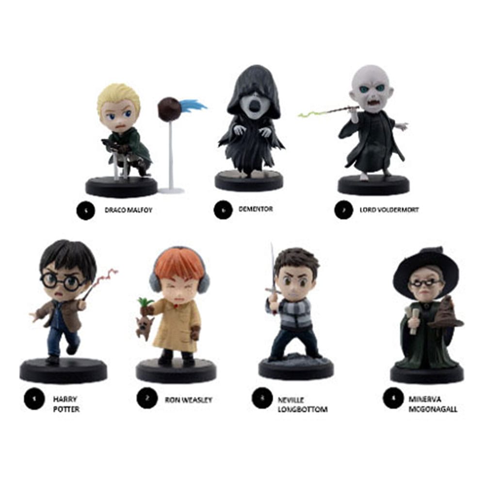 Figurines Harry Potter mini Hero Box Wizards 8 cm