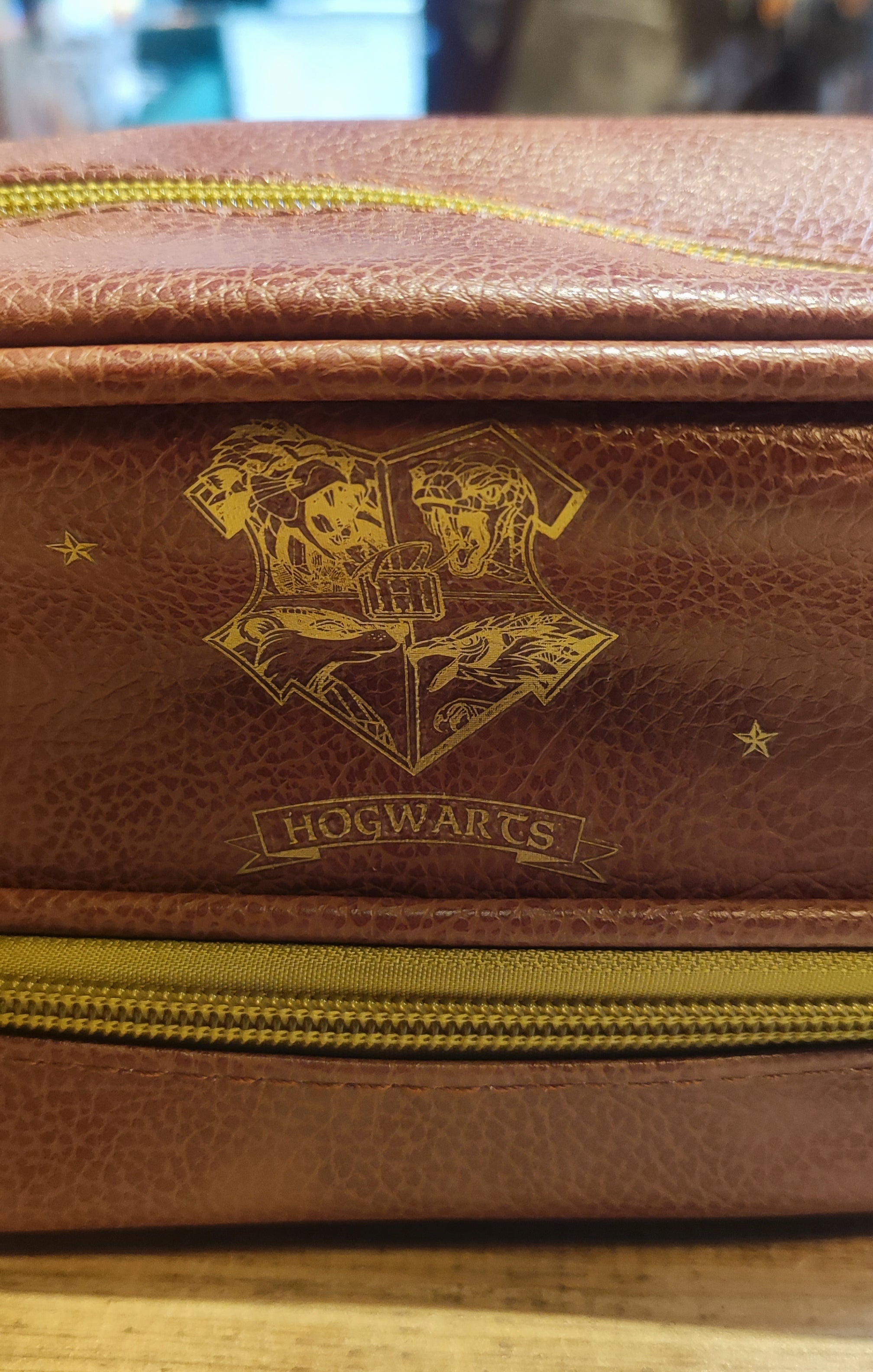 Trousse À Crayons À Double Fermeture Éclair Harry Potter