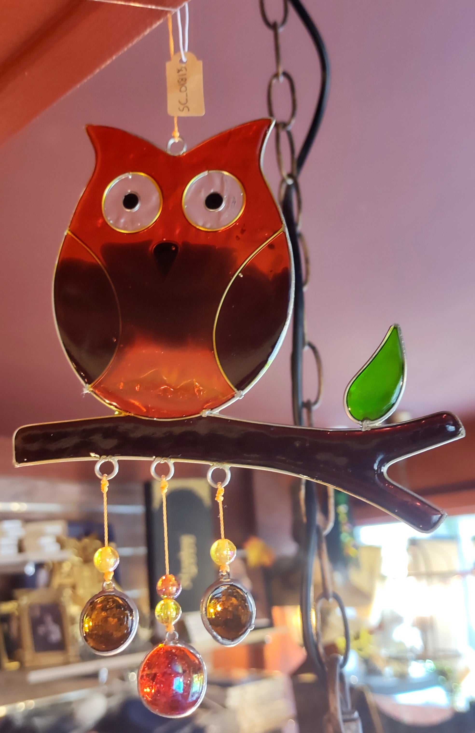Suspension - Hibou sur une branche - La Muchette