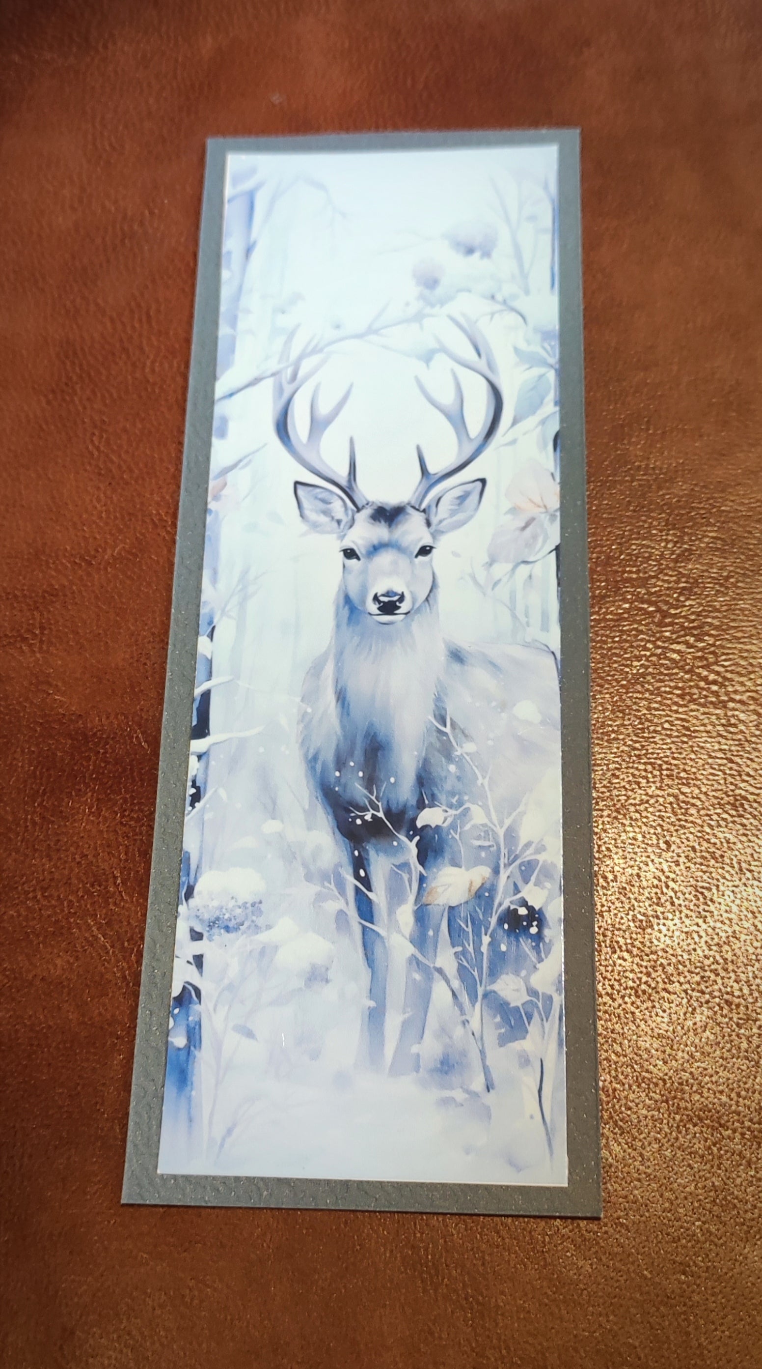 Marque page - Cerf type 2 - La Muchette