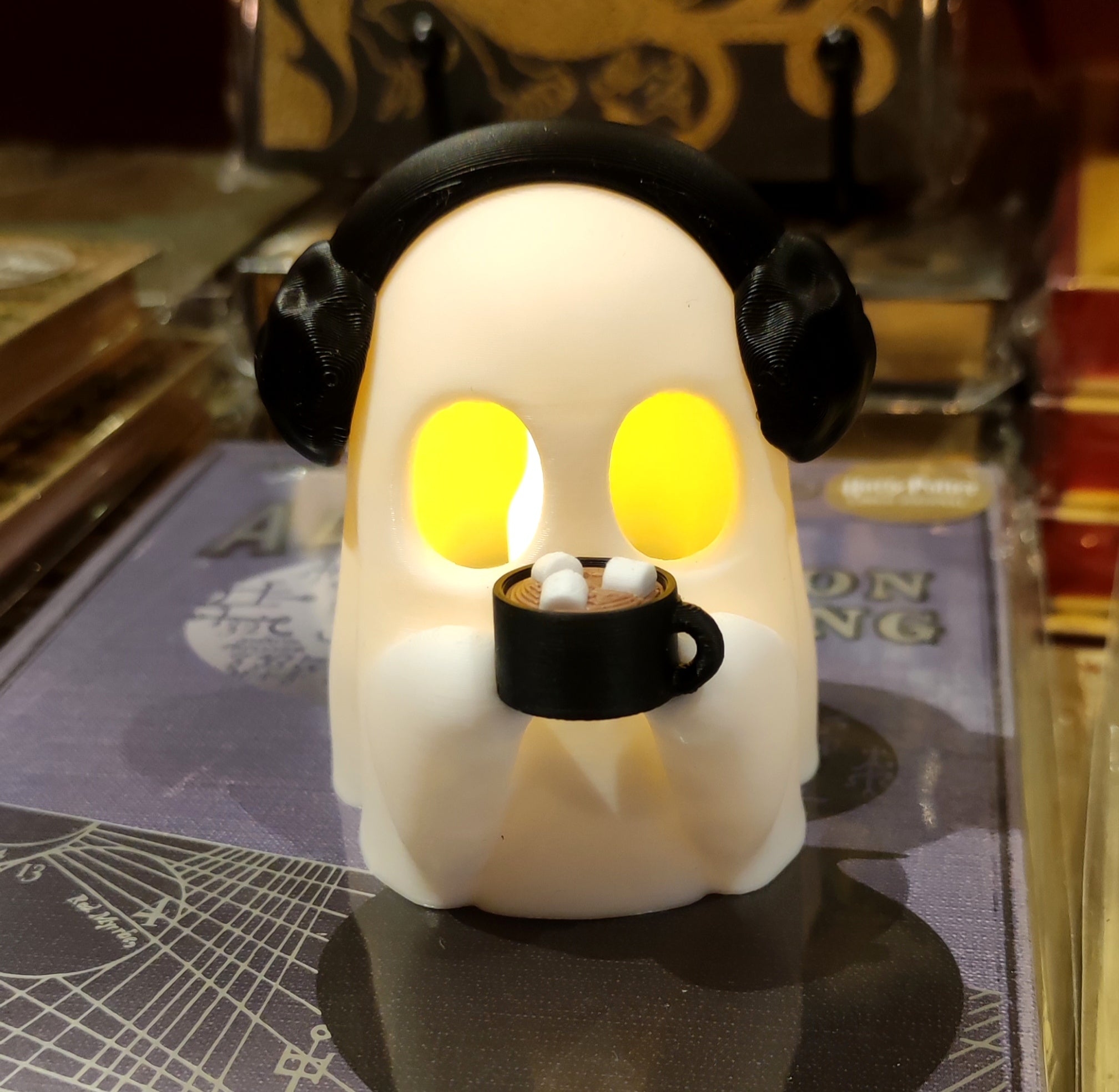 Fantôme Cosy avec LED - La Muchette